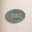 Chartwell Personalized Standard 1-Line Wall Address Plaque-1581402104-1581402110