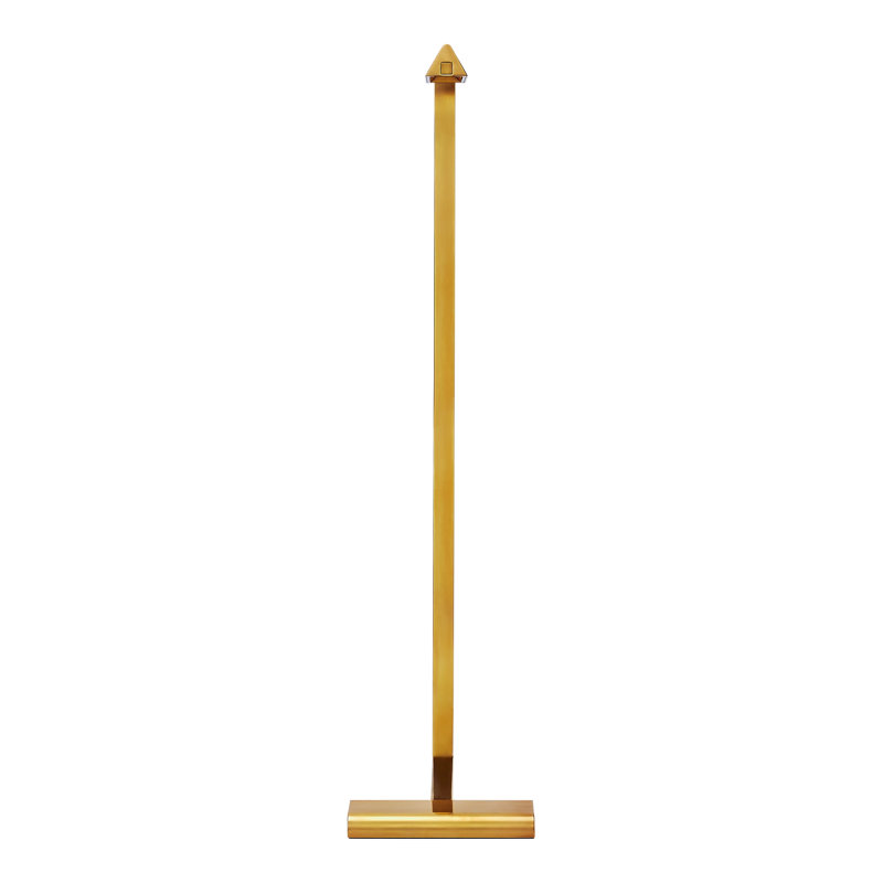 Sean Lavin Dessau Floor Lamp, Natural Brass, 46"