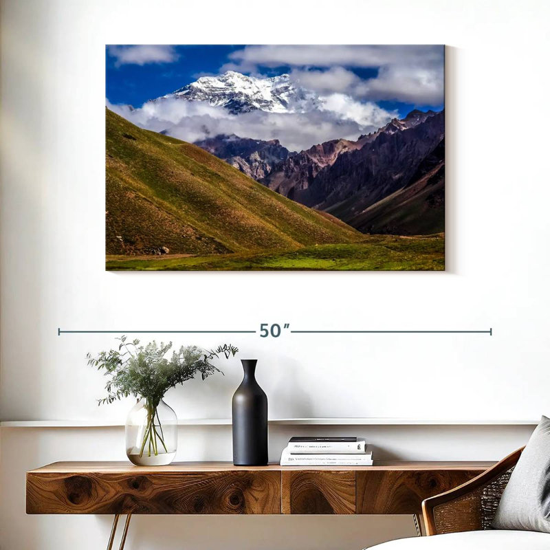 Harpa Cloudy Aconcagua, 26" H x 39" W
