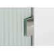 Gaia 40 in. x 78 in. Frameless Fluted Single Fixed Shower Panel