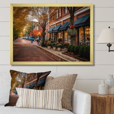 Charmante vieille rue du Kansas, Missouri I, reproduction sur toile