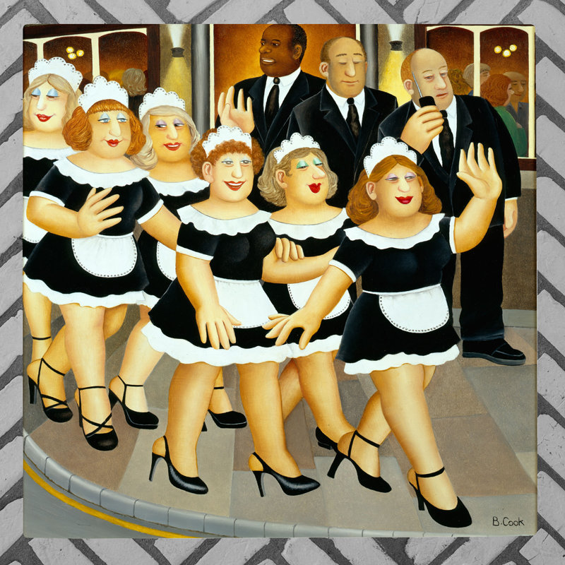 BERYL COOK Traditional Entertainment Wall Decor