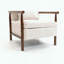 Chaise de rangement - Mid-Century moderne avec coussin de taille - Rangement caché-1884070352-1884070354