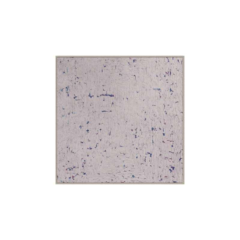 Machine Washable Beige Area Rug, Square 7'