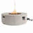 MGO Propane Outdoor Fire Pit with Vertical Stripe Design-1169459206
