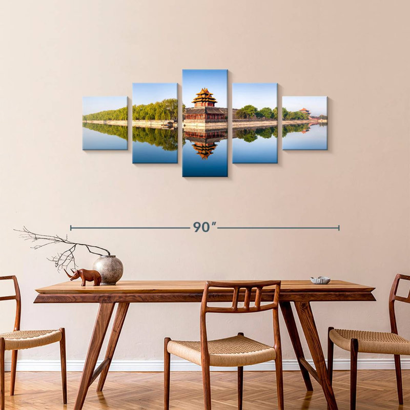 Beijing Watchtower, 36" H x 80" W