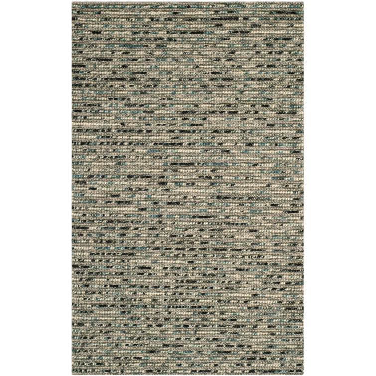 Ferrera Abstract Hand-Woven Jute/Sisal Area Rug