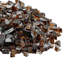 20 LBS Fire Glass 1/2-Inch Fireplace Glass Rocks for Fire Pit Table Copper