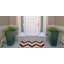 Tapis abstrait lavable intérieur / extérieur Kivett-856349454
