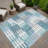 Machine Washable Indoor/Outdoor Aten ACN2328 Geometric Rug-1901756437