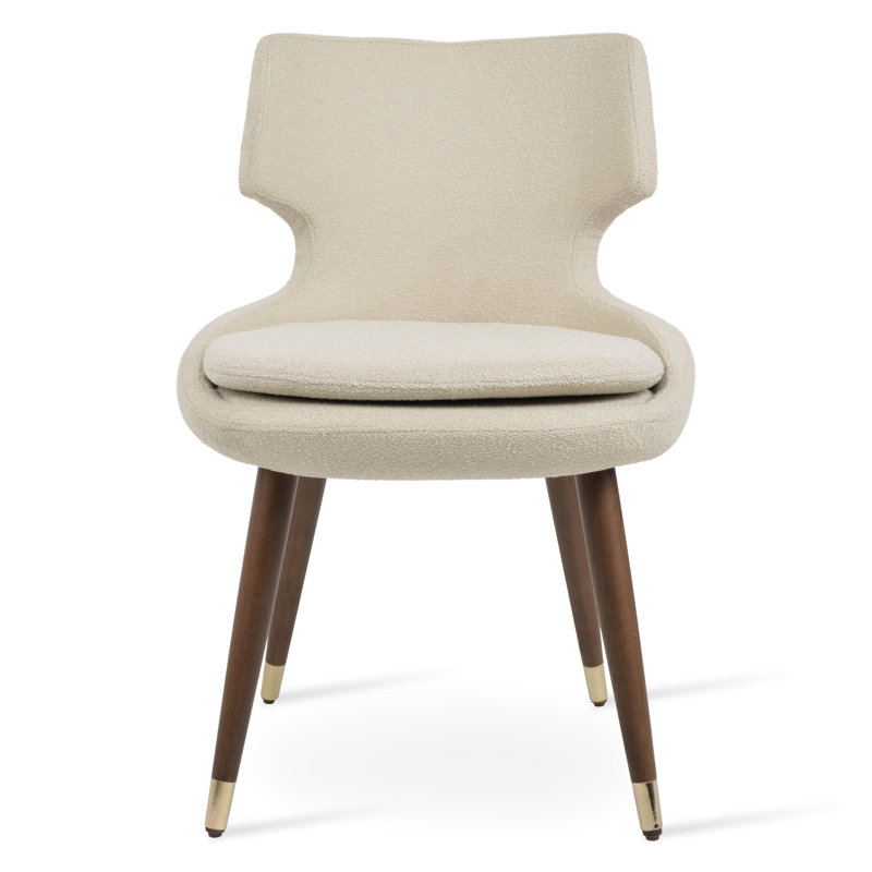 Chaise d'appoint Patara, Blanc cassé