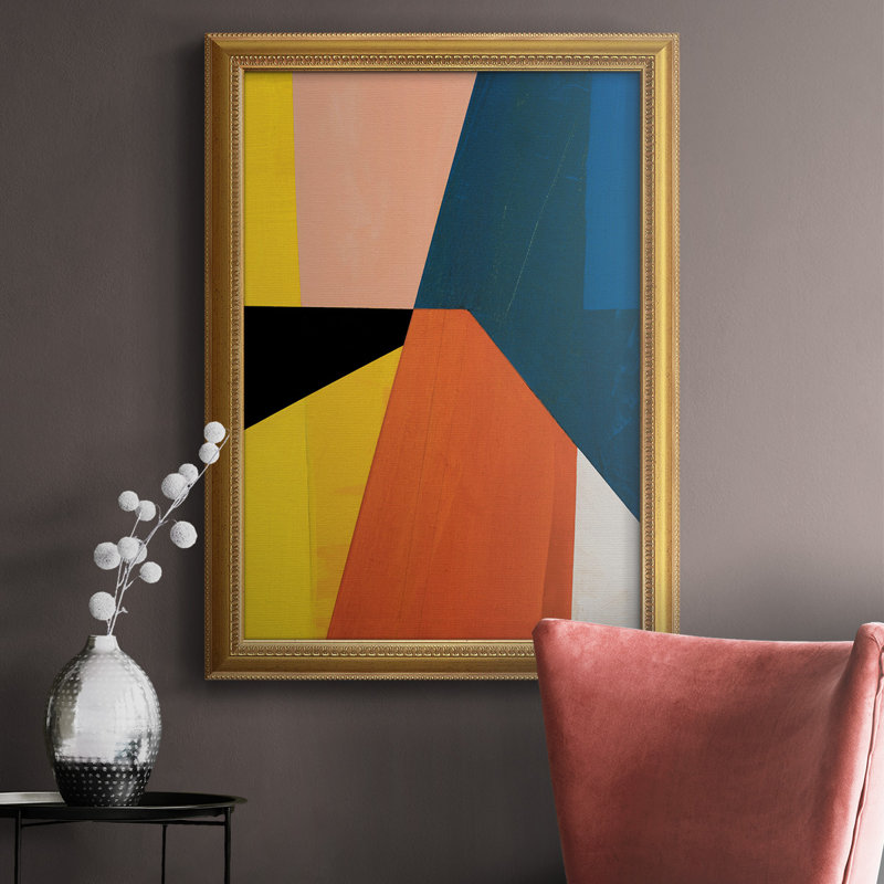 Modular IV " Modular IV " Painting Print, 36" H x 24" W x 2.5" D