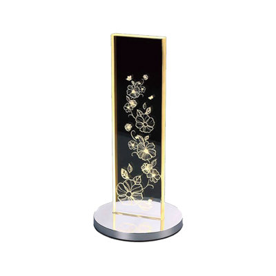 Lampe de table 12,44 "argent