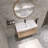 35.46'' Single Bathroom Vanity with Resin Top
