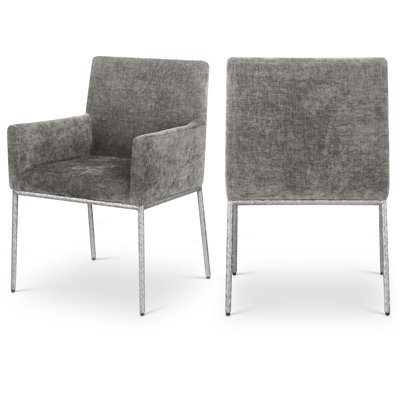Reeves Chenille Fabric Dining Chair