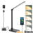 LED Desk Lamp with USB Ports,with 5 Colour Modes,3 Brightness Desk,Gold(with adapter)-555970503