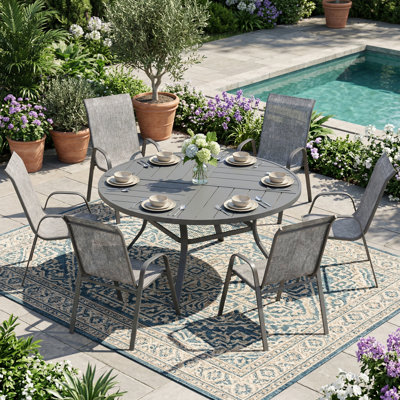 6-Person Outdoor Dining Set