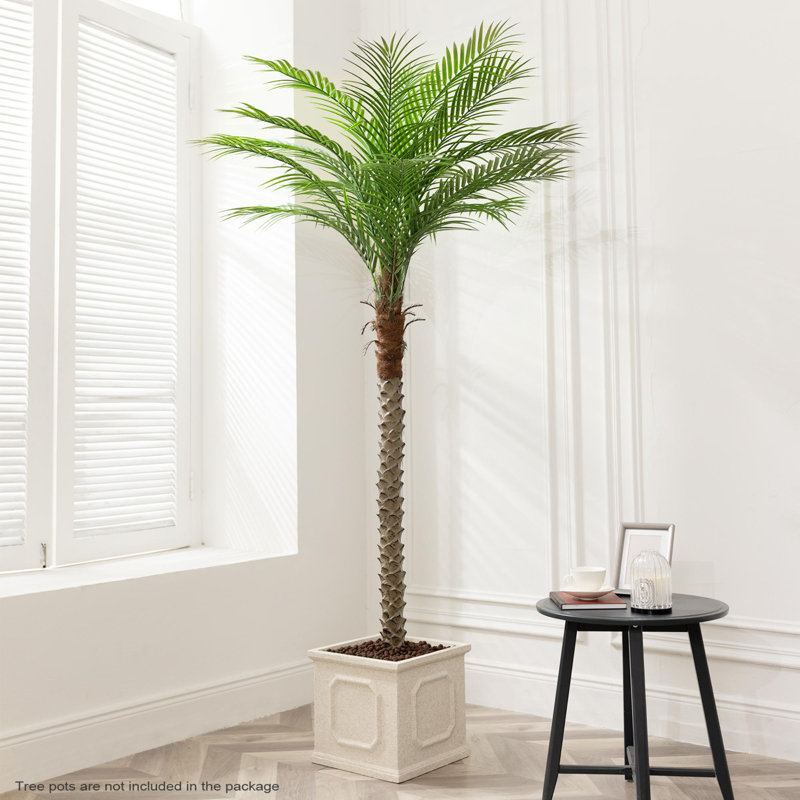 Palmier artificiel dans un pot, H 82,7 po x l 47,2 po x P 47,2 po