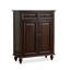 Banc de rangement en bois massif pour chaussures noir