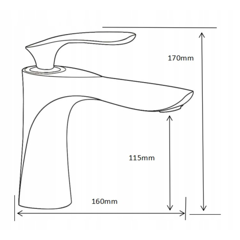 Haywards Waterfall Tap, Silver