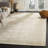 Lavonia Hand-Woven Flatweave Wool Beige Area Rug-333301381