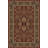  Traditional Persian-style burgundy red area rug-16355410