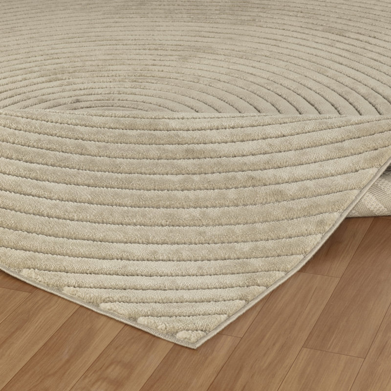 Ranota In- & Outdoor Scandi Modern Boho Beige Area Rug, Runner 80 x 230cm
