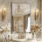 Sieana Rectangular Aluminum Accent Mirror-959854463-959854458