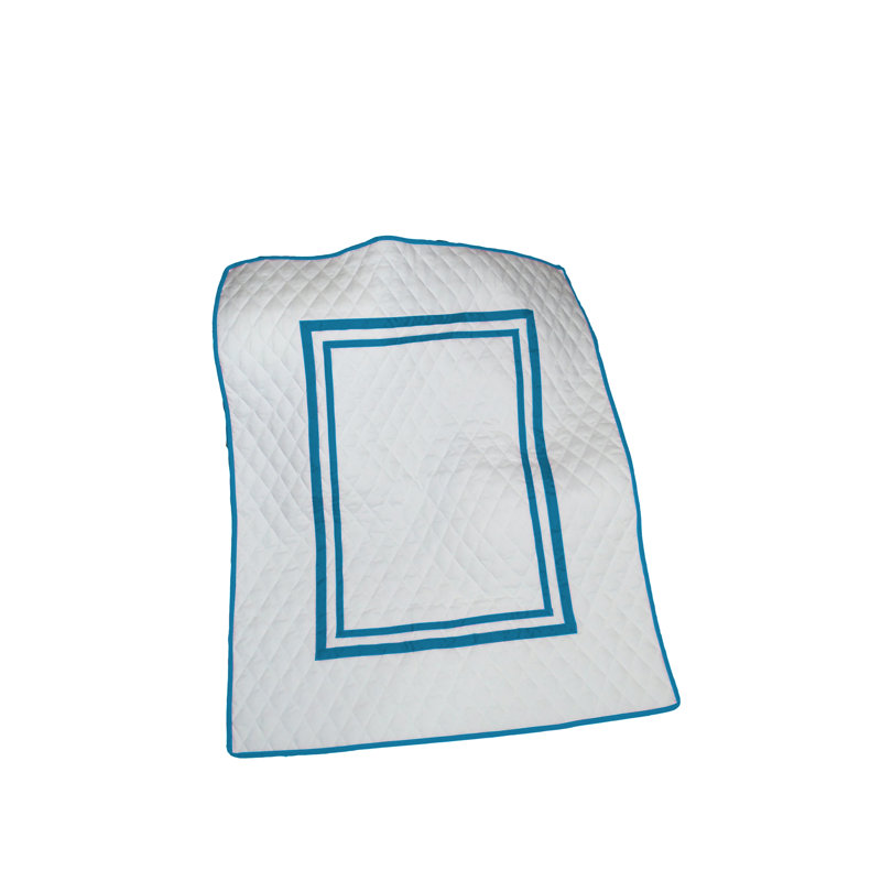 Courtepointe pour lit de bébé Ganimeta, Bleu