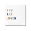 Art mural personnalisé Boy's You Are cmw-075-1928077107-1928123776-1928077106