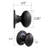 Egg Single Dummy Door Knob-80254945-80254946