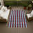 Machine Washable Indoor/Outdoor Chantille ACN2754 Americana Rug-583651596