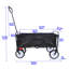 Chariot de plage pliant Wagon Garden (noir)-117353901-117353903