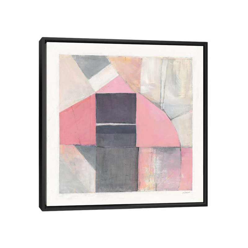 « blushing mariée », reproduction sur toile, H 12 po x l 12 po x P 0,75 po, Toile avec cadre noir, Pas de tapis