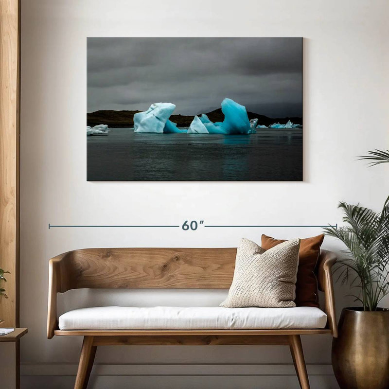 Alvord Floating Glaciers, 30" H x 45" W