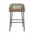 La Push Outdoor Patio Brown Rope Bar Stool, Set Of 2-714872711