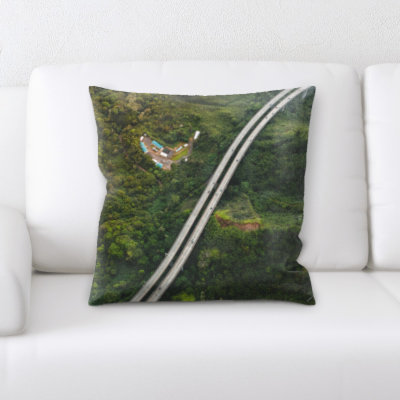 Hyde A Road to Many Places Throw Pillow