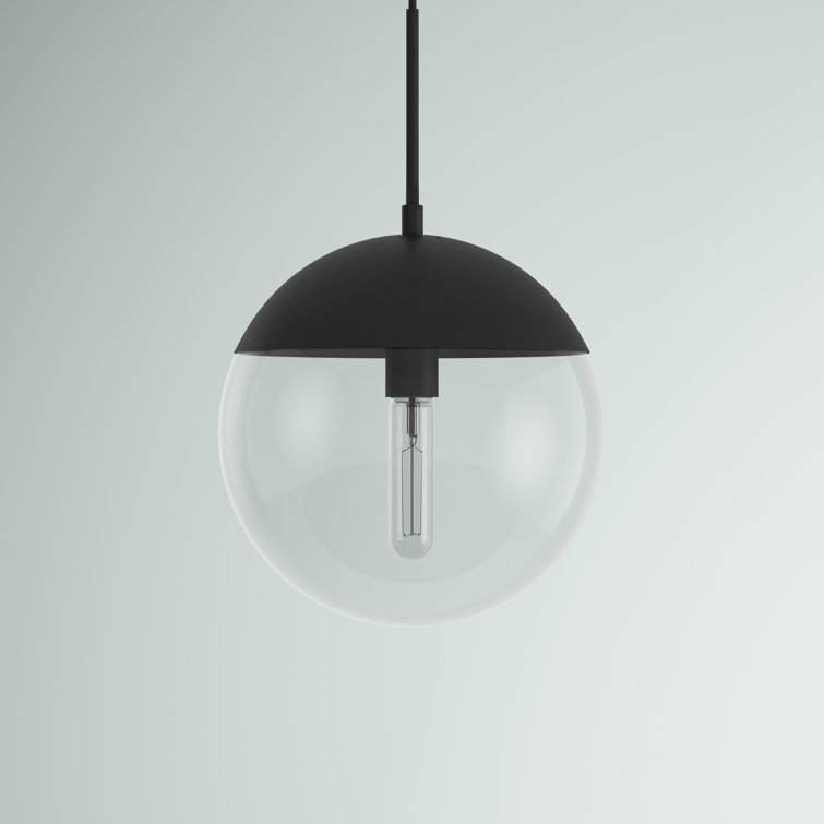 Luminaire suspendu sphère 1 lumière Yearby