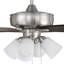 Ventilateur de plafond standard à 5 pales de 60 po avec chaînette et ensemble d'éclairage inclus Lauresha-1258418633