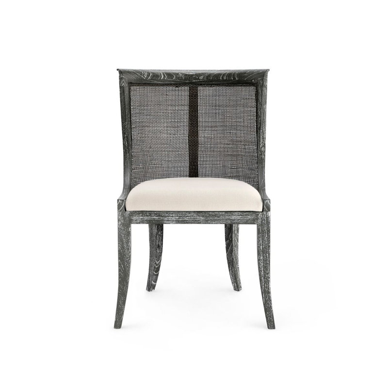 Monaco Upholstered Dining Chair, Gray