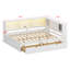 Lit de jour contemporain avec système à DEL intégré, ports USB et solution de rangement-832038267