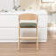 Tabouret de comptoir rembourré Devane-257417112