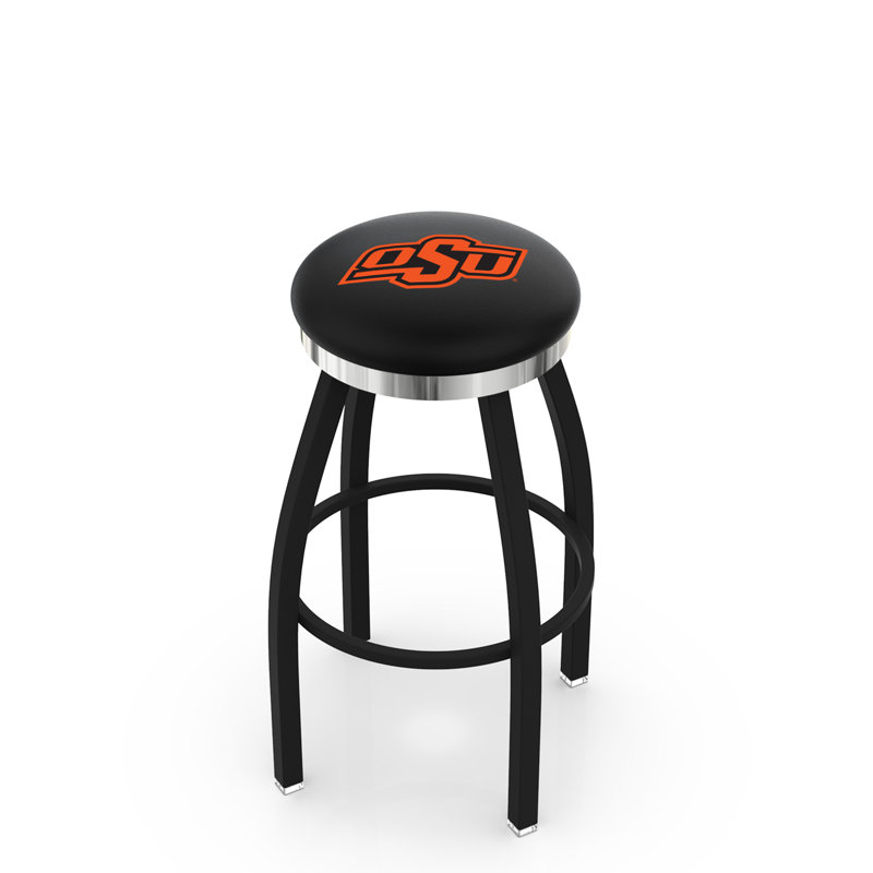 NCAA 36" Swivel Bar Stool, Oklahoma State