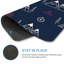 Tapis de bureau 15,75 po x 31,51 po Camp Layout Diatom Mud Mouse