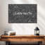 Math - impression sur toile tendue-595892077