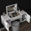 Makeup Vanity with Mirror Eleftherakos