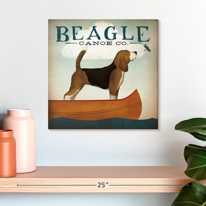 Brampt Beagle Canoe Co, 16" H x 16" W