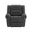 Gray Gliding Recliner