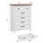 41.3" Tall Vertical Drawer Dresser,  With Large Storage-1990097630