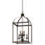 Lustre rectangulaire à 6 lumières Larkin-1086223877